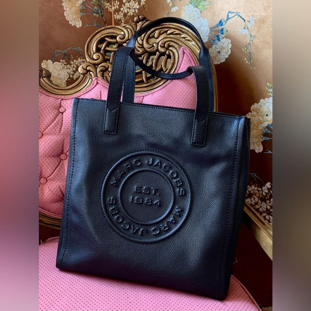 Limited edition Marc Jacobs black leather tote bag 🔥🔥🔥
